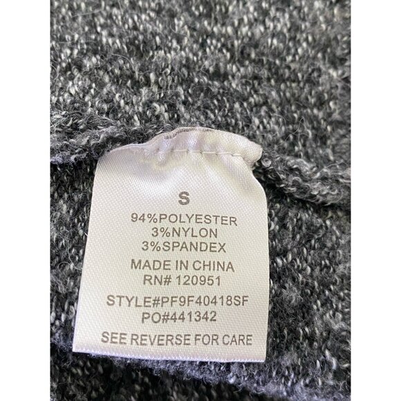 Pinque Womens Cardigan Sweater Long Sleeve Open Front Striped Pockets Size Small - Picture 10 of 16